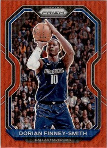 2020-21 Panini Prizm Prizms Ruby Wave #63 Dorian Finney-Smith