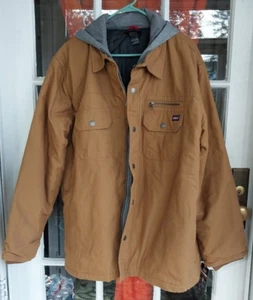 Dickies 2XL canvas barn work jacket hoodie coat hood size XXL NEW - Picture 1 of 6