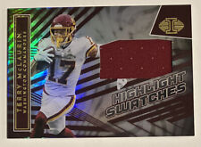2022 Panini Illusions Terry McLaurin Highlight Swatches Patch #HS-TM Game Used 