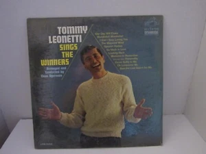 Tommy Leonetti "Sings the Winners" LP (1965) RCA LPM-3404 - NEW SEALED - Imagen 1 de 2