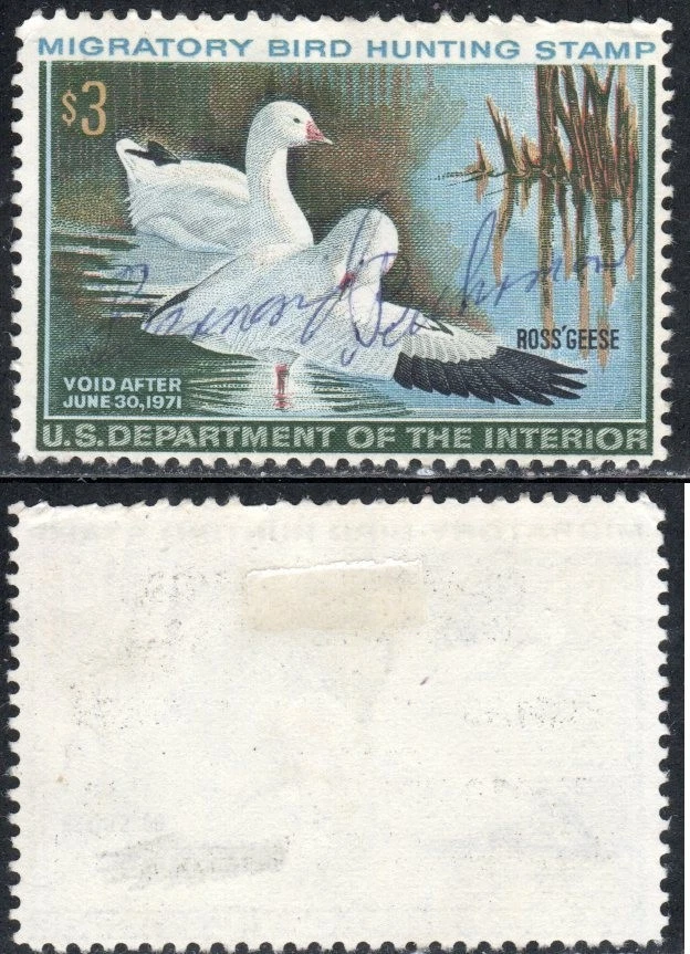 US Scott #RW37 Duck Stamp, Used - Image 1 of 1