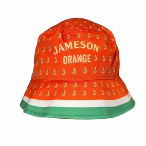 Jameson Fischerhut orange Unisex Allover-Druck "J" Logo mit niederländischem Löwen auf dem Rücken - Bild 1 von 10