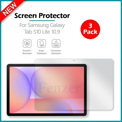 3-PACK For Samsung Galaxy Tab S10 Lite 10.9 (2025) High Quality Screen Protector - Image 1 of 4
