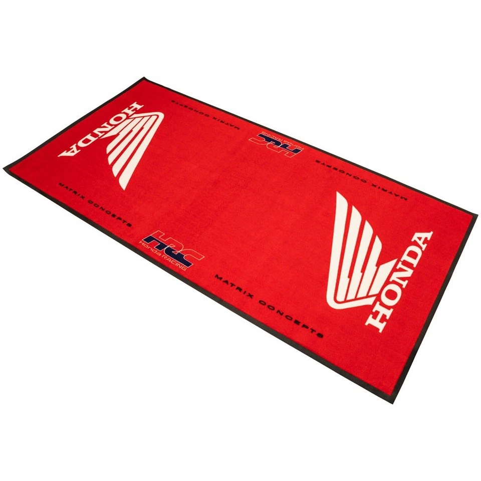 ALFOMBRA HONDA HRC 3.5' X 7' ALFOMBRILLA HONDA WING ROJA CRF250R CRF450R 0SA03-M23-A00 Foto 1 de 1