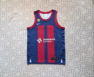 ● RARE BARCELONA 2023/2024 BASKETBALL SHIRT JERSEY NIKE SIZE MEN'S ADULT M ● - Picture 1 of 11