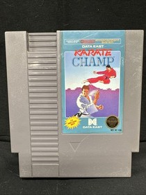 Vintage Karate Champ Nintendo Entertainment System NES  1986 5 Screw Tested