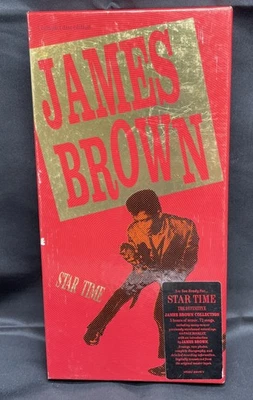 James Brown “Star Time” 4CD Box Set 35th Anniversary 64 PG Book 1991 Polydor EXC - Image 1 of 4