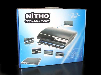 NITHO DOCKING STATION ADATTATORE PAD PS2 X PS3 NUOVA PER SONY PLAYSTATION 3 PS3