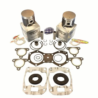 NEW POLARIS SPI .010" over PISTONS GASKET KIT 1999-2003 550 FAN RMK SKS SPORT - Image 1 of 4