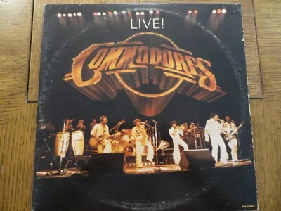 Commodores – Live! - 1977 - Motown M9-894A2 Vinyl 2xLP VG+/VG - Image 1 of 4
