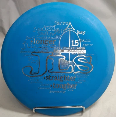Millennium JLS 1.5 Vintage Innova Molded Patent # Long Distance Disc Golf Driver - Image 1 of 4