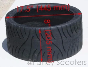 Neumático trasero sin tubo Chopper 205/40-14 NHS 4 CAPAS (205-40-14) - Imagen 1 de 4