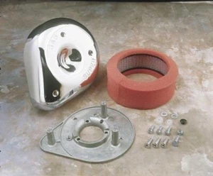 S & S Cycle Teardrop Air Cleaner Kit for S&S E and G Series Carburetors 17-0399 - Picture 1 of 1