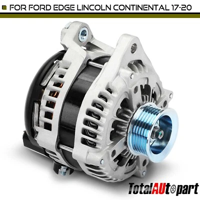 Alternator for Ford Edge Lincoln MKX 175Amp 12 V CW 6-Groove Decoupler Pulley - Image 1 of 4