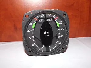 Cessna Tachometer Indicator C668021-0102 - Picture 1 of 3