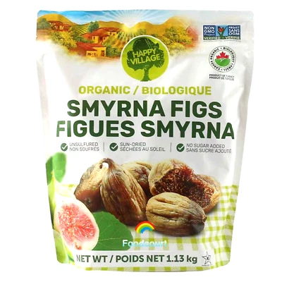 Happy Village Organic Sun Dried Smyrna Figs 40 oz - Image 1 of 4