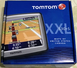 Sistema de navegación GPS portátil montable automotriz TomTom XXL 530 S EE. UU. y Canadá - Imagen 1 de 9
