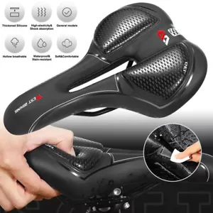 WEST BIKING Gel Silicona Sillín Bicicleta Cómodo Amortiguador MTB Almohadilla de Carretera - Imagen 1 de 11