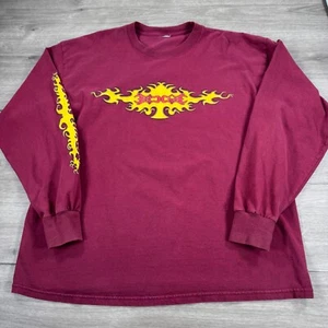Vintage The Edge WWE T-Shirt Adam Copeland AEW Double Sided Long Sleeve - Picture 1 of 9