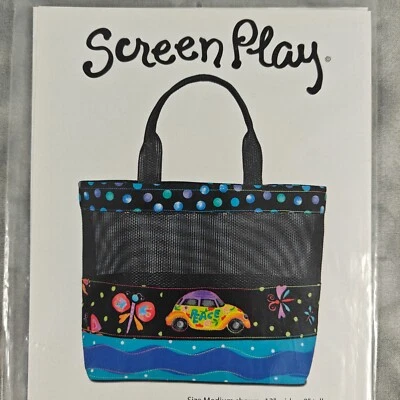 Bolso de Mano Screen Play Patrón 👜 SP-200 por Nancy Ota - Kit de Costura Hágalo Usted Mismo Foto 1 de 3