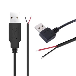 Cable de alimentación cable 22 AWG USB macho cable de carga USB cable de extremo abierto - Imagen 1 de 14