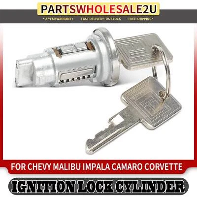 Nuevo cilindro de bloqueo de encendido Zamak5 con 2 llaves para Chevrolet Biscayne C5500 Kodiak Foto 1 de 4