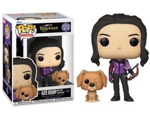 Marvels Hawkeye TV Series Kate Bishop w/ Lucky Vinyl POP! Figure #1212 FUNKO NIB - Picture 1 of 1