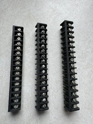 16 Pole Terminal to PCB Mount Strip   4-1/16” Length - Image 1 of 3