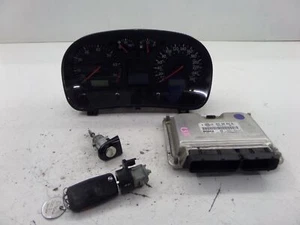02-05 VW MK4 Jetta 12V VR6 BDF A/T Key Set Lock ECU 171K KMS Cluster Golf GTI - Picture 1 of 12