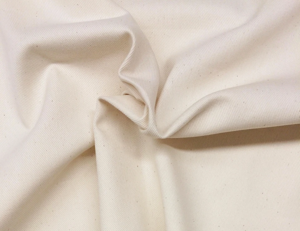 Ballard Designs Twill off White 100 Cotton Multi-use Fabric by The Yard 56"w