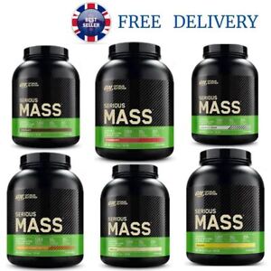 Optimum Nutrition Serious Mass-Protein powder-Weight Gainer Mass Gainer-Free P&P