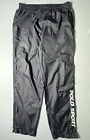 Polo Sport Ralph Lauren Mens XL Windbreaker Pants Zipper Nylon Black Vintage