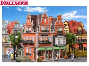Vollmer H0 43842 Buchhandlung mit Inneneinrichtung + LED-Beleuchtung NEU + OVP  - Picture 1 of 4