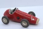 Vintage Schuco Micro Racer 1040 Red No. 4 NO KEY