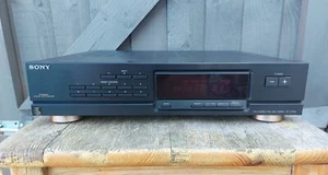 Sony ST-V701L FM AM Stereo Tuner Black Untested No Power Supply - Picture 1 of 8
