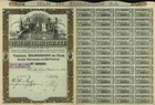 Islas del Guadalquivir 1926 S.A. Sevilla Spanien RARE 500 Pesetas Gründeraktie