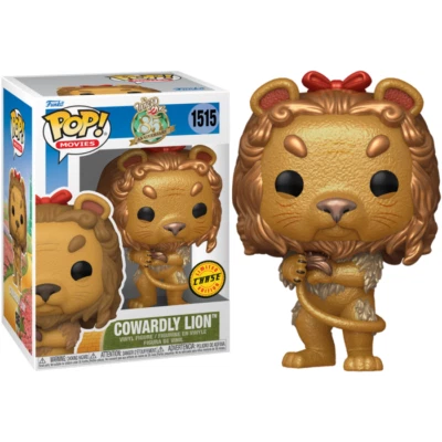 El Mago de Oz - ¡Cobarde León Pop! Figura Vinilo CHASE + PROTECTOR POP. Foto 1 de 4