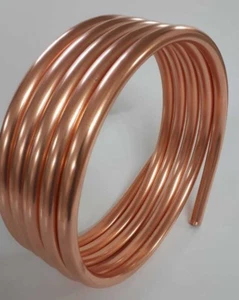 Spirale Kupferrohr 15x1mm aus 5m Außendurchmesser ca. 31cm Kupferrohrspirale - Bild 1 von 7