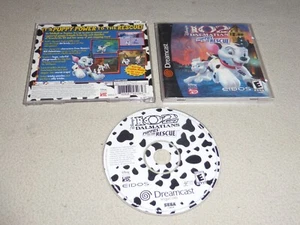 SEGA DREAMCAST GAME W CASE & MANUAL DISNEY 102 DALMATIONS PUPPIES TO THE RESCUE - Picture 1 of 1