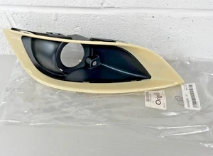 SAAB 9-3 MK2 2008-11 FRONT BUMPER LEFT FOG LIGHT GRILL TRIM SURROUND NEW GENUINE - Picture 1 of 6