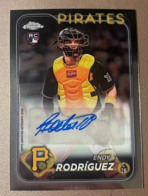 2024 Topps Chrome Update Series - Autographs Endy Rodriguez #AC-ER (AU, RC) - Image 1 of 2