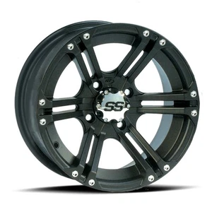 ITP SS212 Wheel 14x8 4/110 Matte Black 3+5 Yamaha YXM700 Viking VI (2015-2017) - Picture 1 of 3