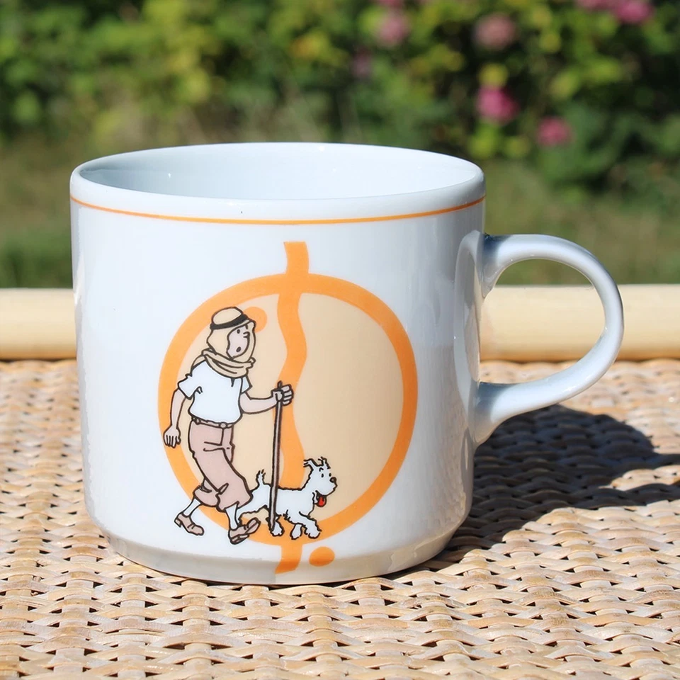 Tasse / mug en porcelaine Tintin Les Cigares du Pharaon / Hergé-Tintin Licensing - Photo 1/3