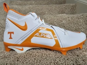 Nike Alpha Menace PRO 3 Tennessee Vols Football Cleats DH3358-103 Sz 13 W RARE - Picture 1 of 11