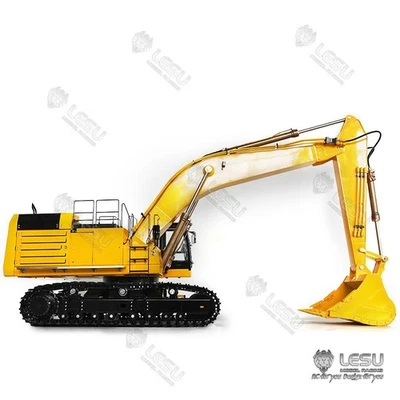 LESU 1/14 374 C374F Hydraulic Excavator Metal Body Radiator Sprocket led Vehicle - Image 1 of 4