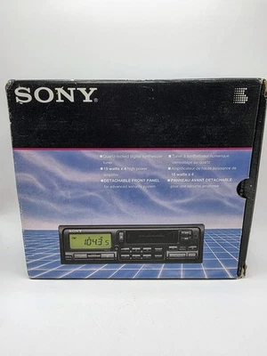 Sony FM/AM Cassette Car Stereo EXR-300 New Opened Box Complete Please Read - Image 1 of 4