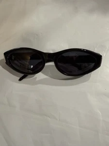 Gucci GG 2411/S 5CC Black Oval Sunglasses Frames 55-20 135 Italy Women’s - Picture 1 of 9