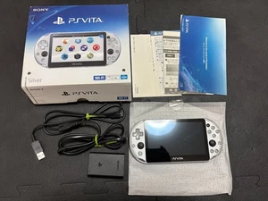 【Gut】Sony PlayStation Vita PCH-2000 ZA25 Silber Handheld-Systemkonsole F/S - Bild 1 von 10