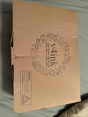 V4 INK Suppling Over One Million Happy Printers.   Black, Blue, Red, Yellow - Image 1 of 3