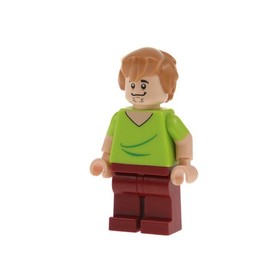 1X Lego Minifigure Scooby-Doo Shaggy Rogers Double Face Hair 75900 SCD001